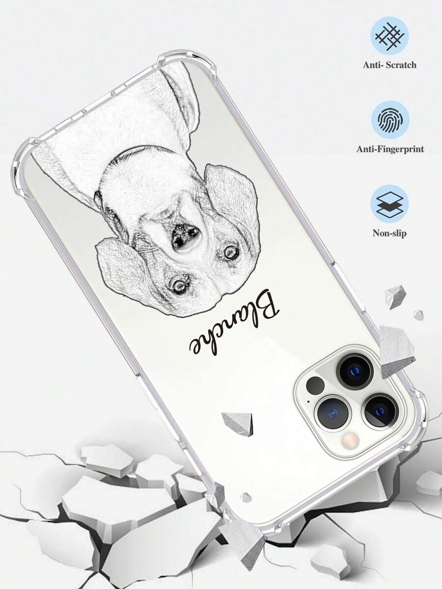 Personalizovana transparentna anti-shock futrola za telefon