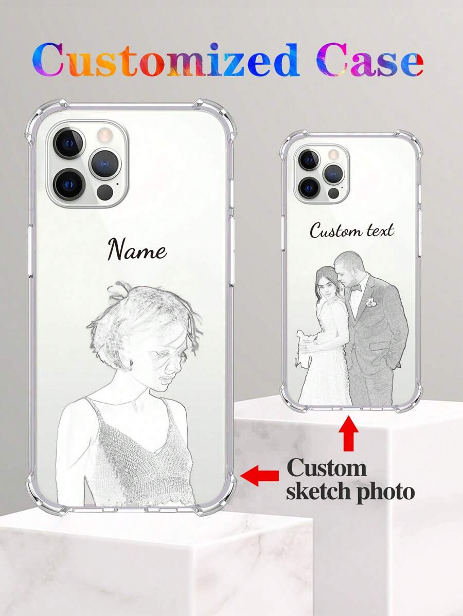 Personalizovana transparentna anti-shock futrola za telefon