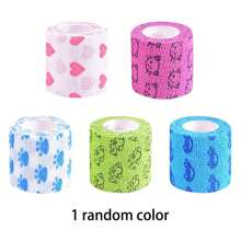 1/5 Roll Vet Wrap Bandage - 4.5m/177 Inches, Compression Bandage Suitable For Pets, Fingers, Sports And More!