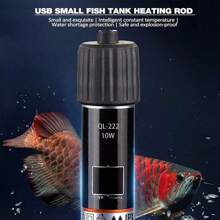 1pc Mini Aquarium Automatic Thermostat Rod + 1pc Digital Temperature Combo