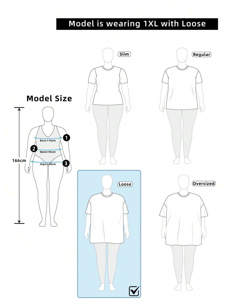 žŽenska majica plus size sa cvetnim i slovnim printom, okruglim izrezom i kratkim rukavima