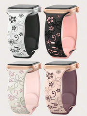 4 komada dvobojnih narukvica za sat  kompatibilnih sa Apple Watch narukvicama 49mm 46mm 45mm 44mm 42mm 41mm 40mm 38mm