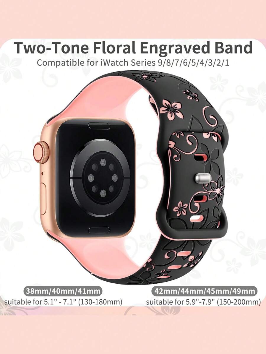 4 komada dvobojnih narukvica za sat  kompatibilnih sa Apple Watch narukvicama 49mm 46mm 45mm 44mm 42mm 41mm 40mm 38mm