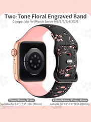 4 komada dvobojnih narukvica za sat  kompatibilnih sa Apple Watch narukvicama 49mm 46mm 45mm 44mm 42mm 41mm 40mm 38mm