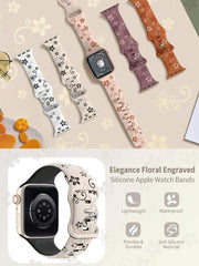 4 komada dvobojnih narukvica za sat  kompatibilnih sa Apple Watch narukvicama 49mm 46mm 45mm 44mm 42mm 41mm 40mm 38mm