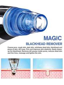 Teckwe Blackhead Vacuum Remover, Powerful Portable Facial Pore Cleaner With 4 Probes, Remove Blackhead In Gentle And Way Without Squeezing Pain For Women And Men. Your Personal Professional Beautician.