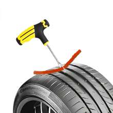 7pcs Car Tire Repair Kit - Tire Puncture Repair Tools Set, Suitable For Small Holes, Portable & Rapid Tire Patching
