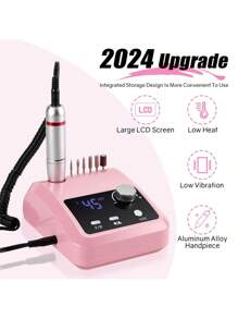 High Quality Electric Nail Grinder, 45,000 RPM, Electric Nail File, HD Display, Metal Nail Art Pen, Professional Electric Nail Drill Grinder