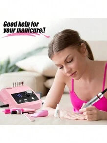 High Quality Electric Nail Grinder, 45,000 RPM, Electric Nail File, HD Display, Metal Nail Art Pen, Professional Electric Nail Drill Grinder