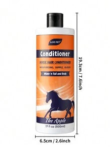 GJYC PET 17 Oz Horse Conditioner - Smoothing And Shining Agent For Horse Manes And Tails - Restores Softness And Moisture