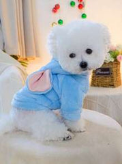 PETSIN 1pc Pet Dog/Cat Blue Elephant Hooded Sweatshirt, Cute Costume