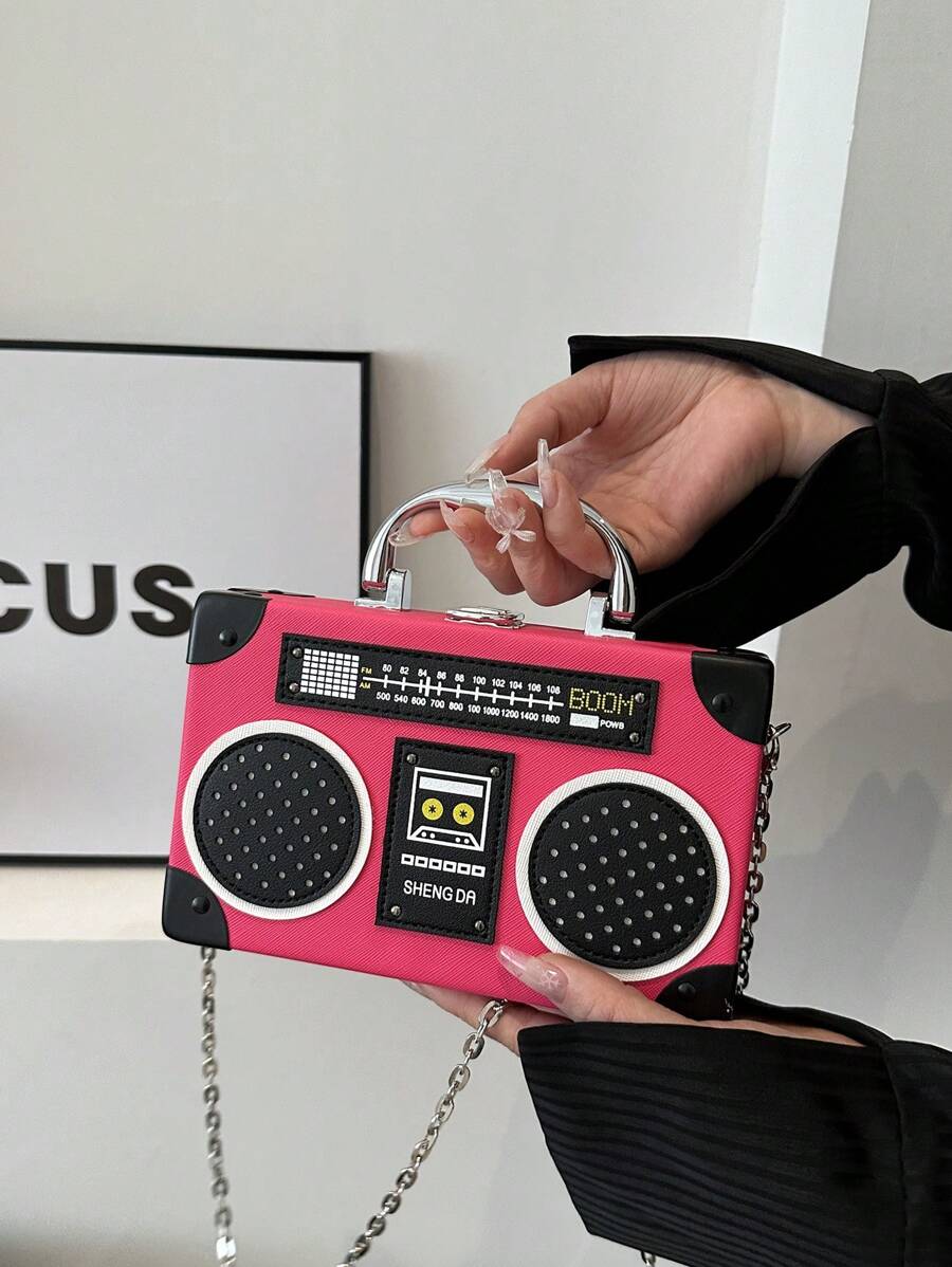 Torba u obliku radija moderan ženski modni dodatak