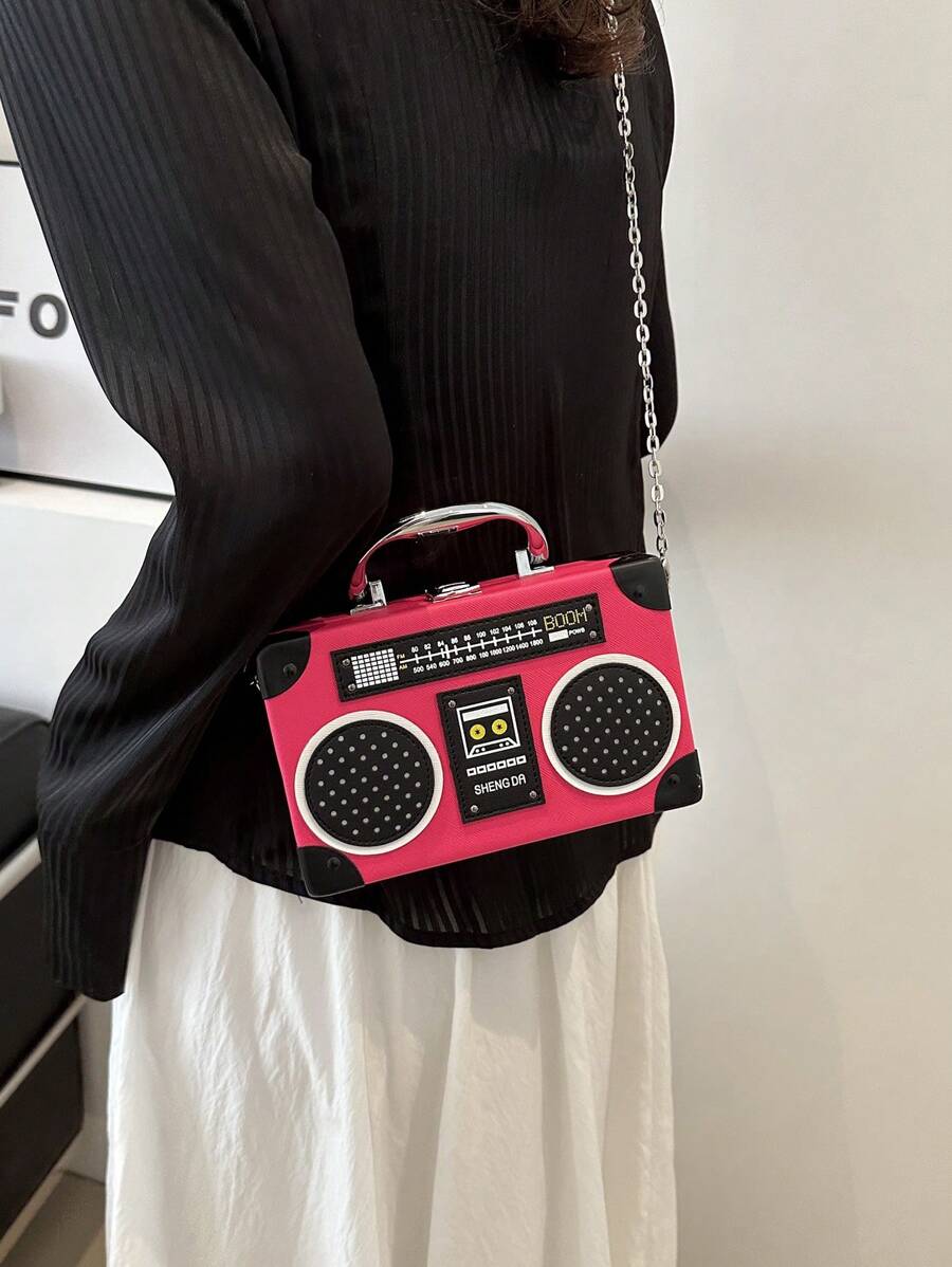 Torba u obliku radija moderan ženski modni dodatak