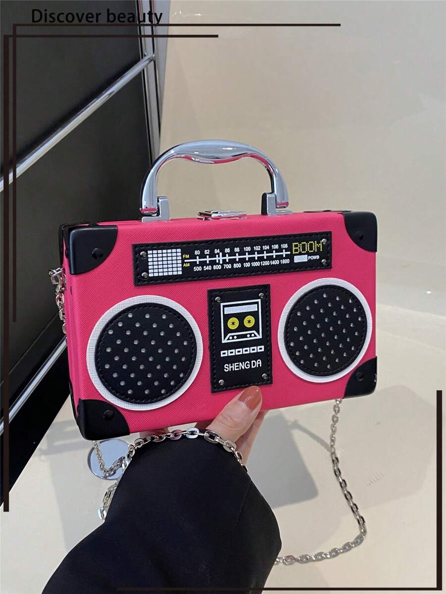 Torba u obliku radija moderan ženski modni dodatak