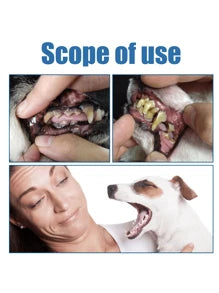 YEGBONG 1 Bottle 60ml Pet Tartar Remover, Removes Tartar, Yellow Teeth, Bad Breath, Cleans Teeth, Oral Foam Cleaner