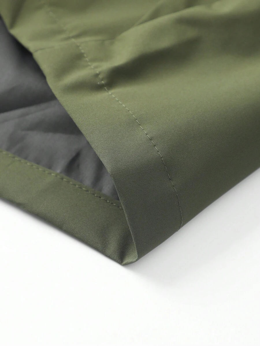 Muška softshell vetrovka sa kapuljačom i pertlama