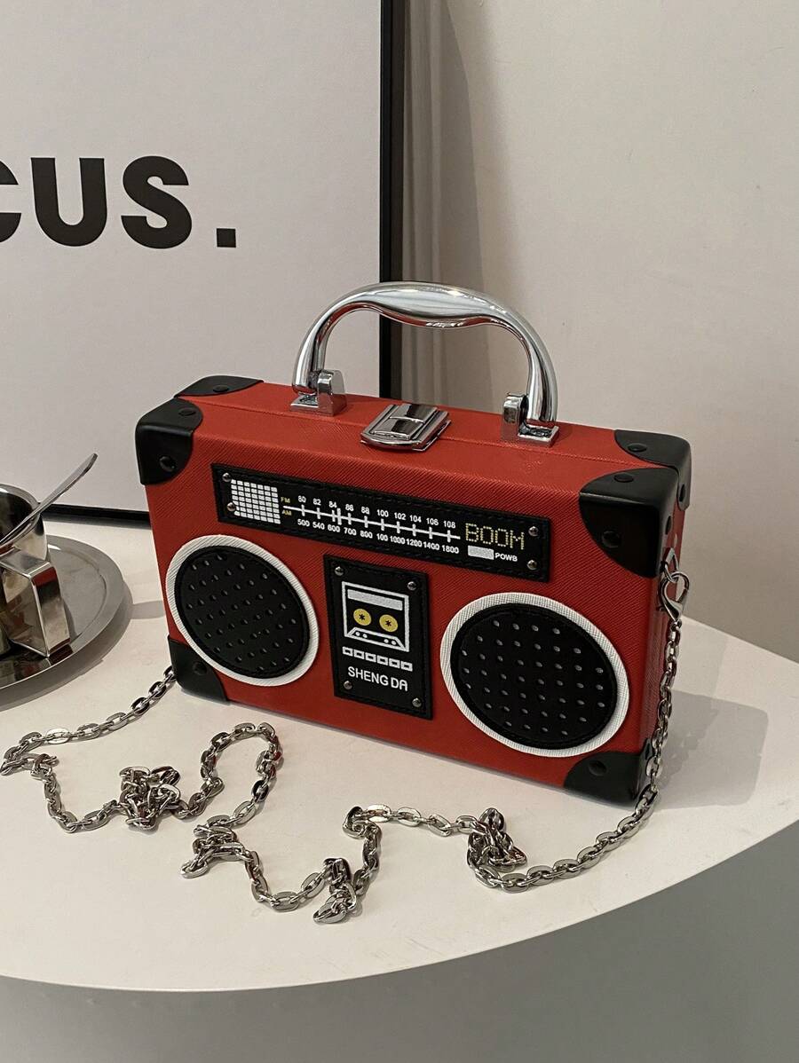 Torba u obliku radija moderan ženski modni dodatak