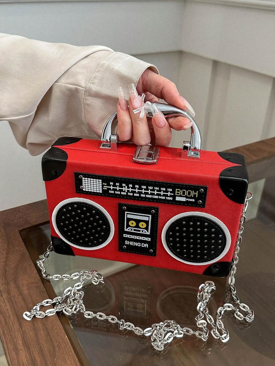 Torba u obliku radija moderan ženski modni dodatak