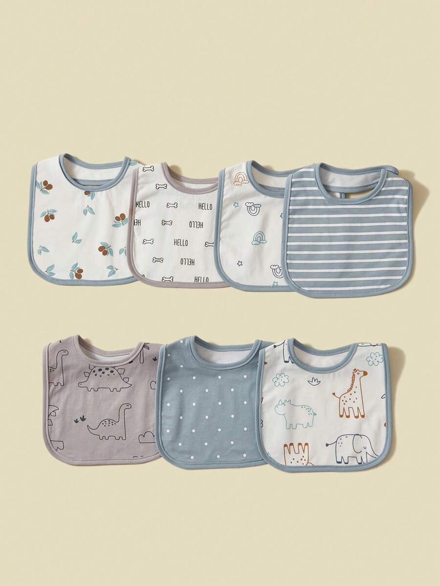 7 kom/set bebi portikla  print dinosaurusa, tufni i prugica