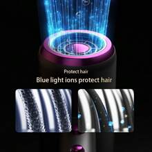 High-Powered Salon-Grade Hair Dryer With One-Button Switching Between Hot And Cold Winds, 2 Gear Adjustable Temperature, Equipped With Two Different-Sized Nozzles, Suitable For Home And Professional Salon Use