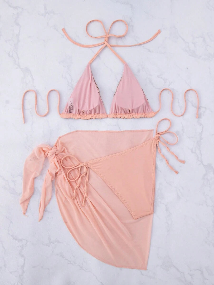 Seksi Šljokičasti Bikini Top