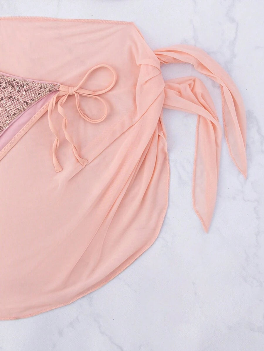 Seksi Šljokičasti Bikini Top
