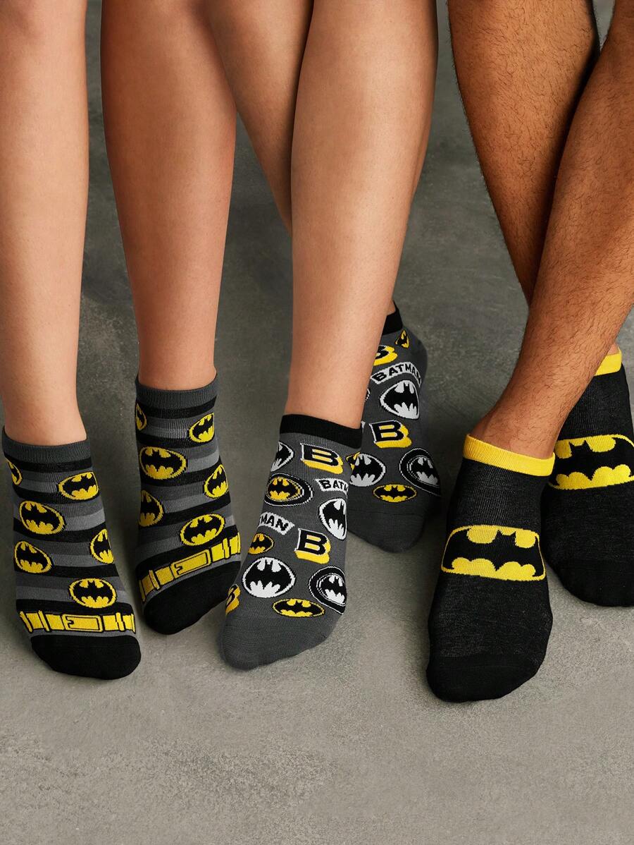 BATMAN 3 para uniseks kratkih čarapa , kolorbok dizajn