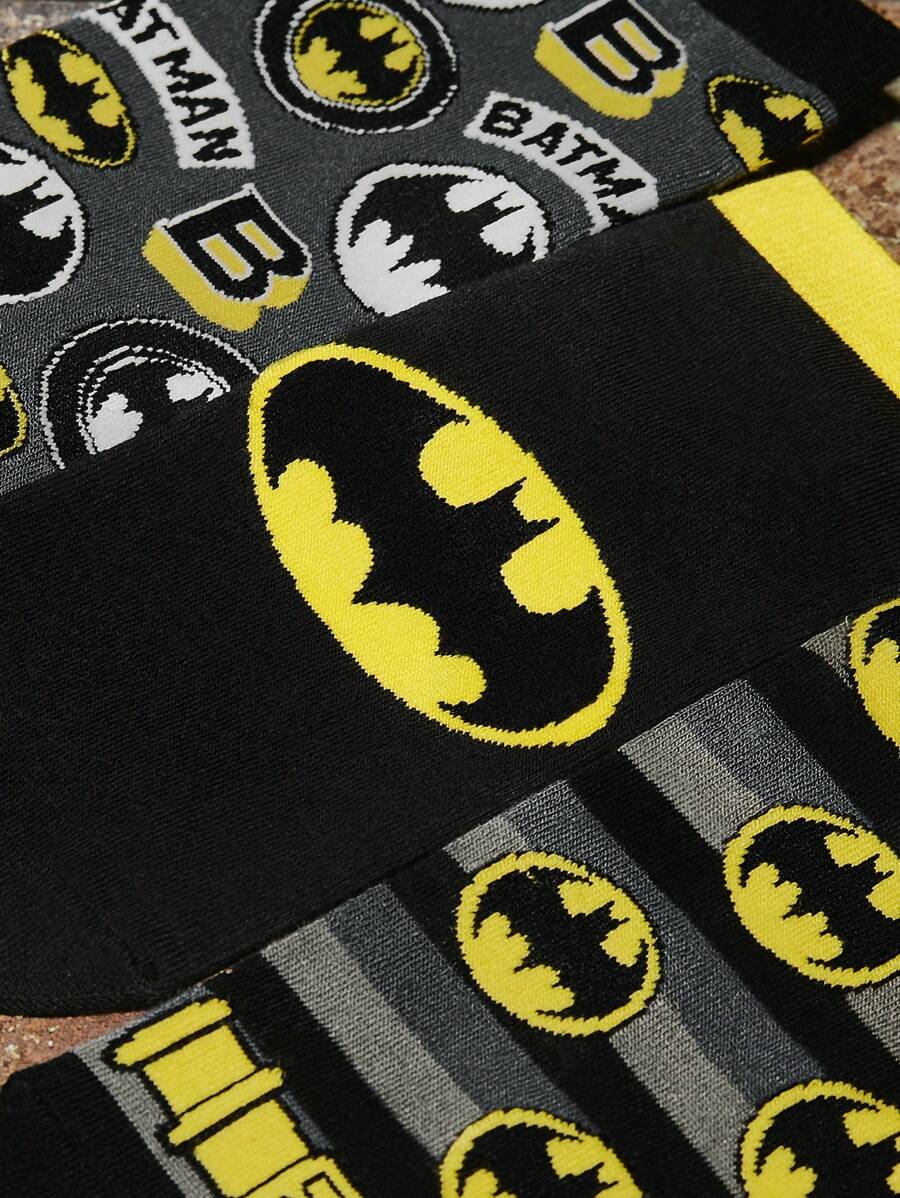 BATMAN 3 para uniseks kratkih čarapa , kolorbok dizajn