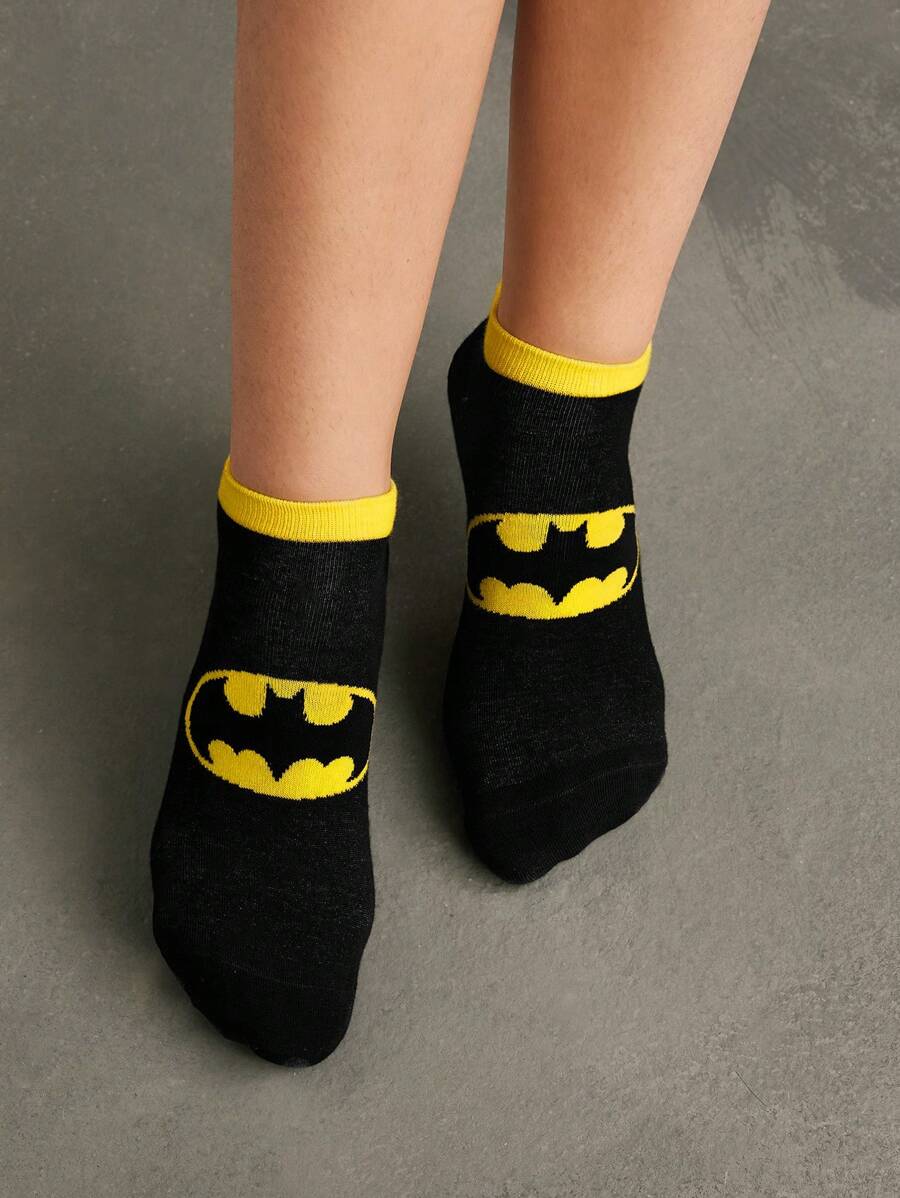 BATMAN 3 para uniseks kratkih čarapa , kolorbok dizajn