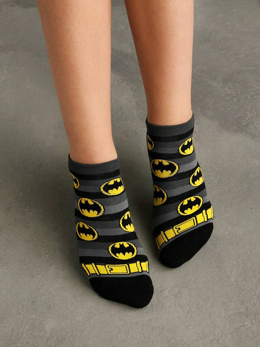 BATMAN 3 para uniseks kratkih čarapa , kolorbok dizajn