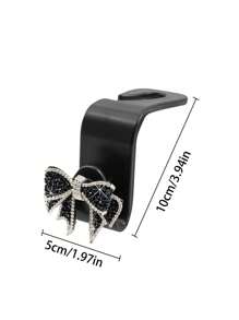 1pc/2pcs Car Seat Back Hanger Hooks, Automotive Rear Seat Small Hanging Hooks, Car Interior Decor