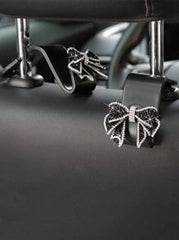 1pc/2pcs Car Seat Back Hanger Hooks, Automotive Rear Seat Small Hanging Hooks, Car Interior Decor
