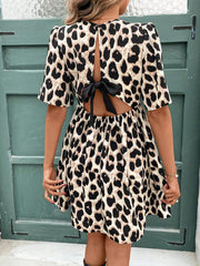 Leopard print haljina