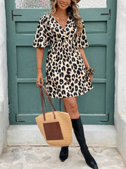 Leopard print haljina