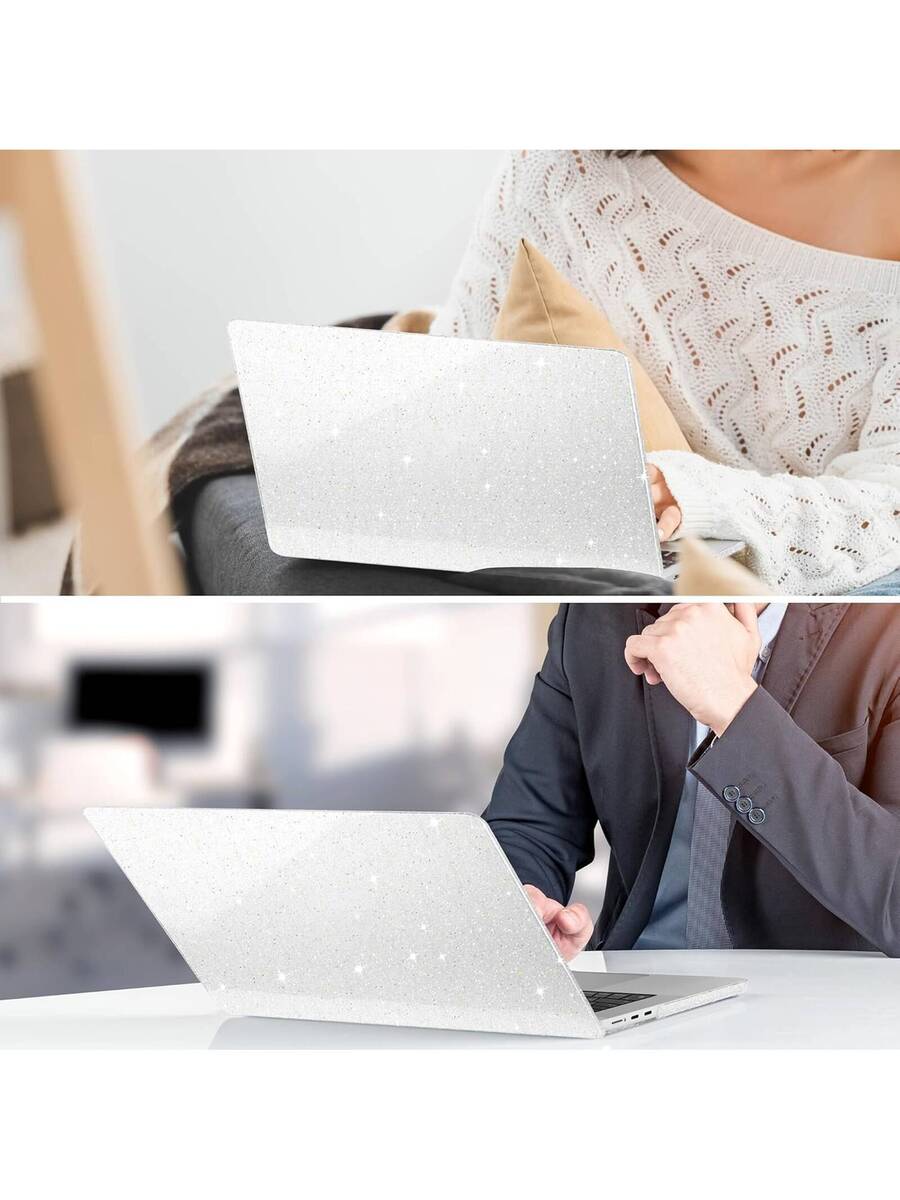Prozirna zaštitna futrola za laptop sa mašnom, kompatibilna sa Apple notebook računarima