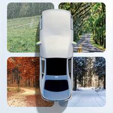 Car Windshield Sunshade, Summer Sun Shade, Winter Snow Cover Frost Protector, Sun Shade, Heat Insulation, Waterproof, Dustproof, Car Glass Protector, Auto Accessories