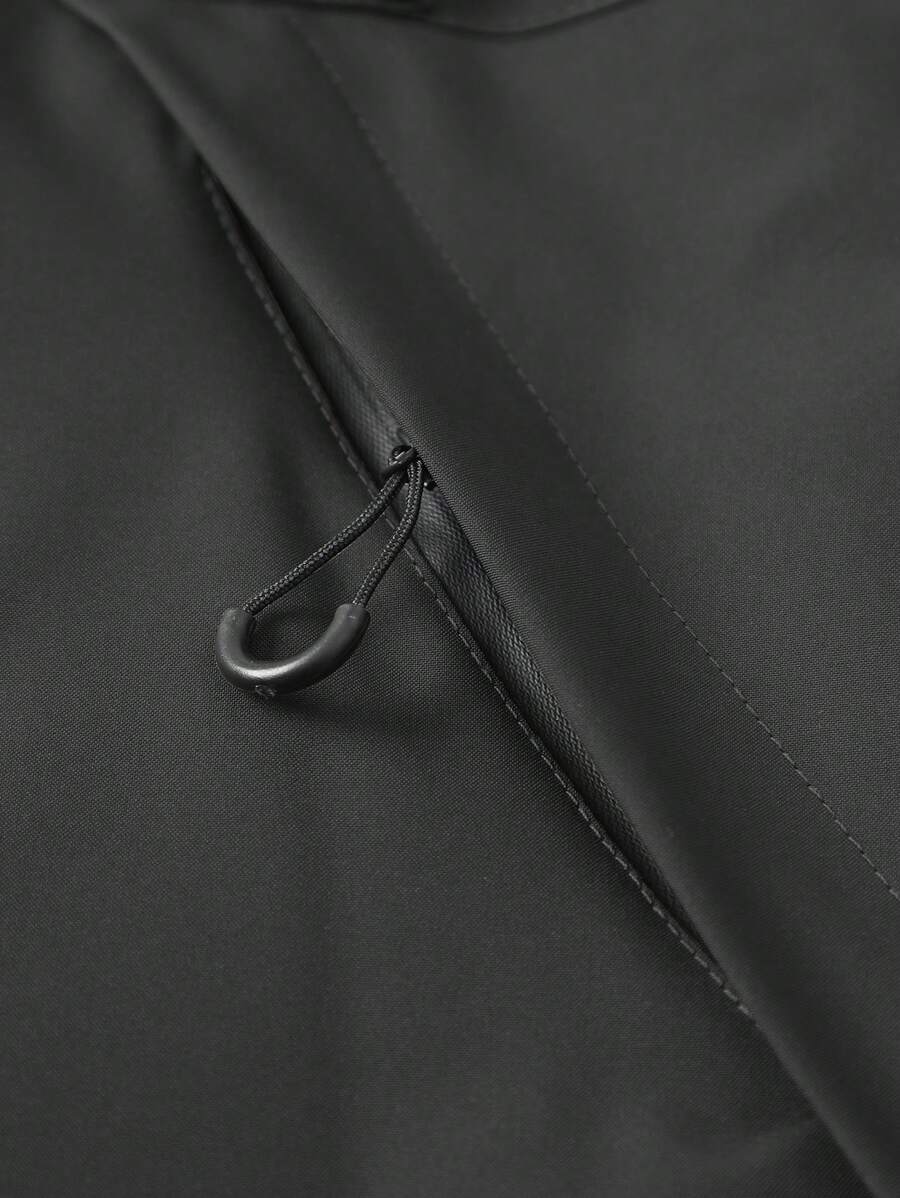 Muška softshell vetrovka sa kapuljačom i pertlama