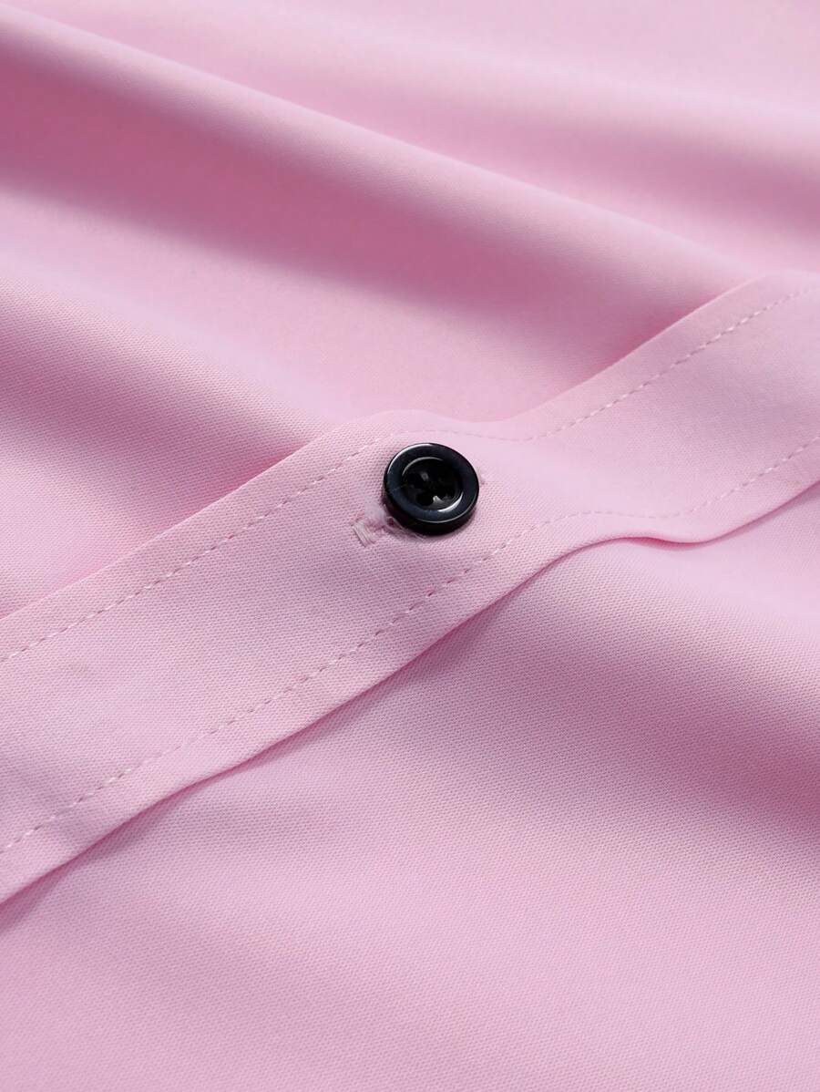 Muška formalna košulja dugih rukava sa patchwork printom