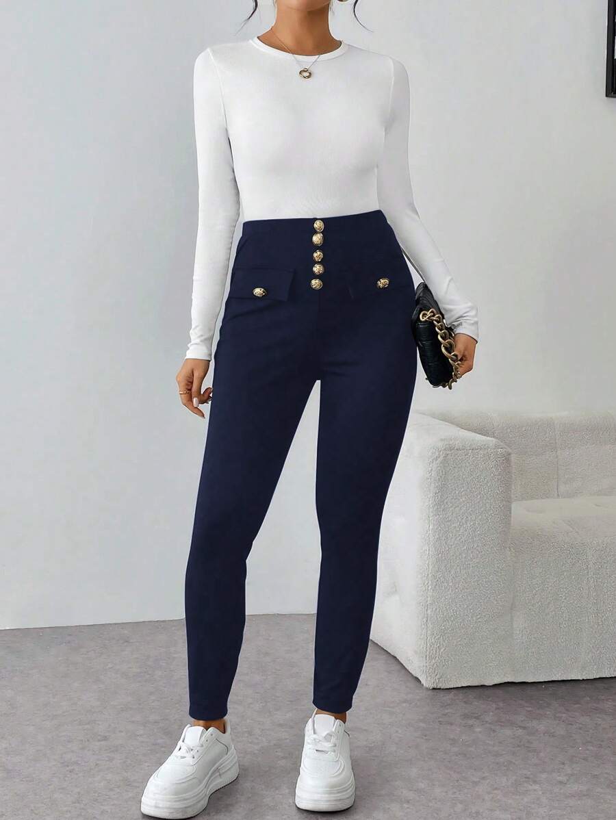 Ženske ležerne elegantne pantalone