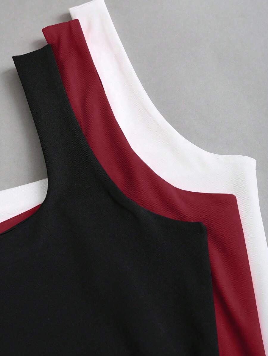 Sweetra Ženska Letnja Majica – Kvadratni Izrez, Nabran Slim Fit Casual Top