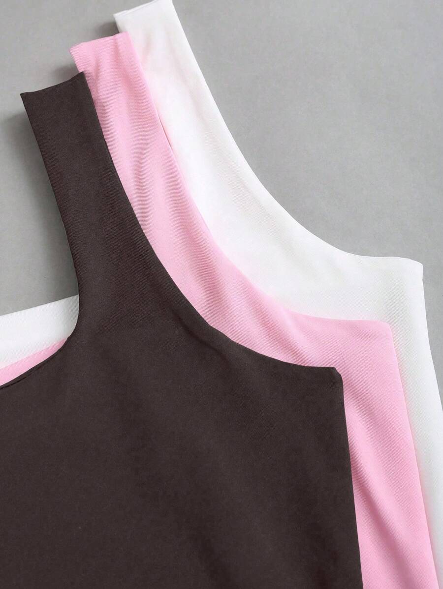Sweetra Ženska Letnja Majica – Kvadratni Izrez, Nabran Slim Fit Casual Top