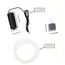 Aquarium Oxygen Pump USB Portable Quiet Oxygen Pump Household Fish Aquarium Oxygen Pump Fishing Small Oxygenator