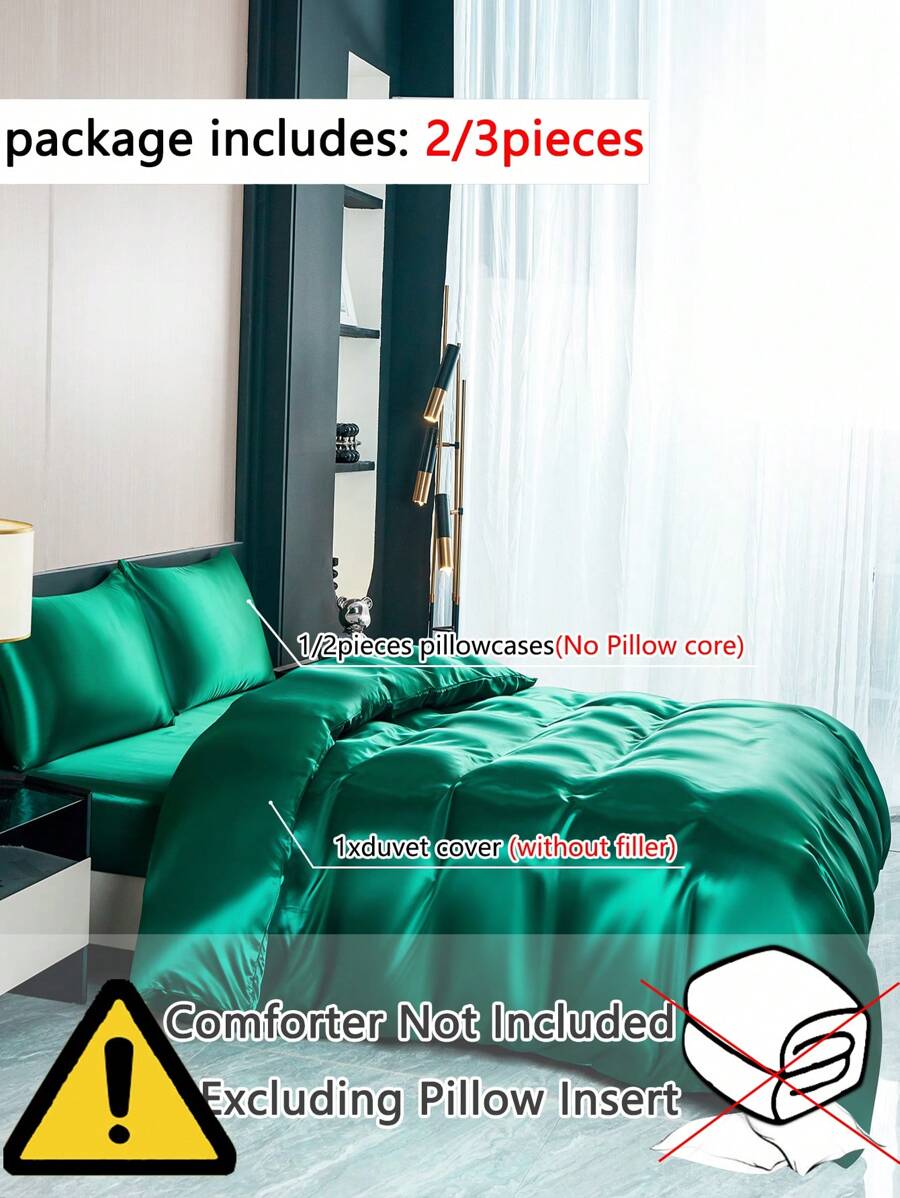 Set  luksuzne posteljine od svilenkastog satena, mekana i prozračna, otporna na gužvanje