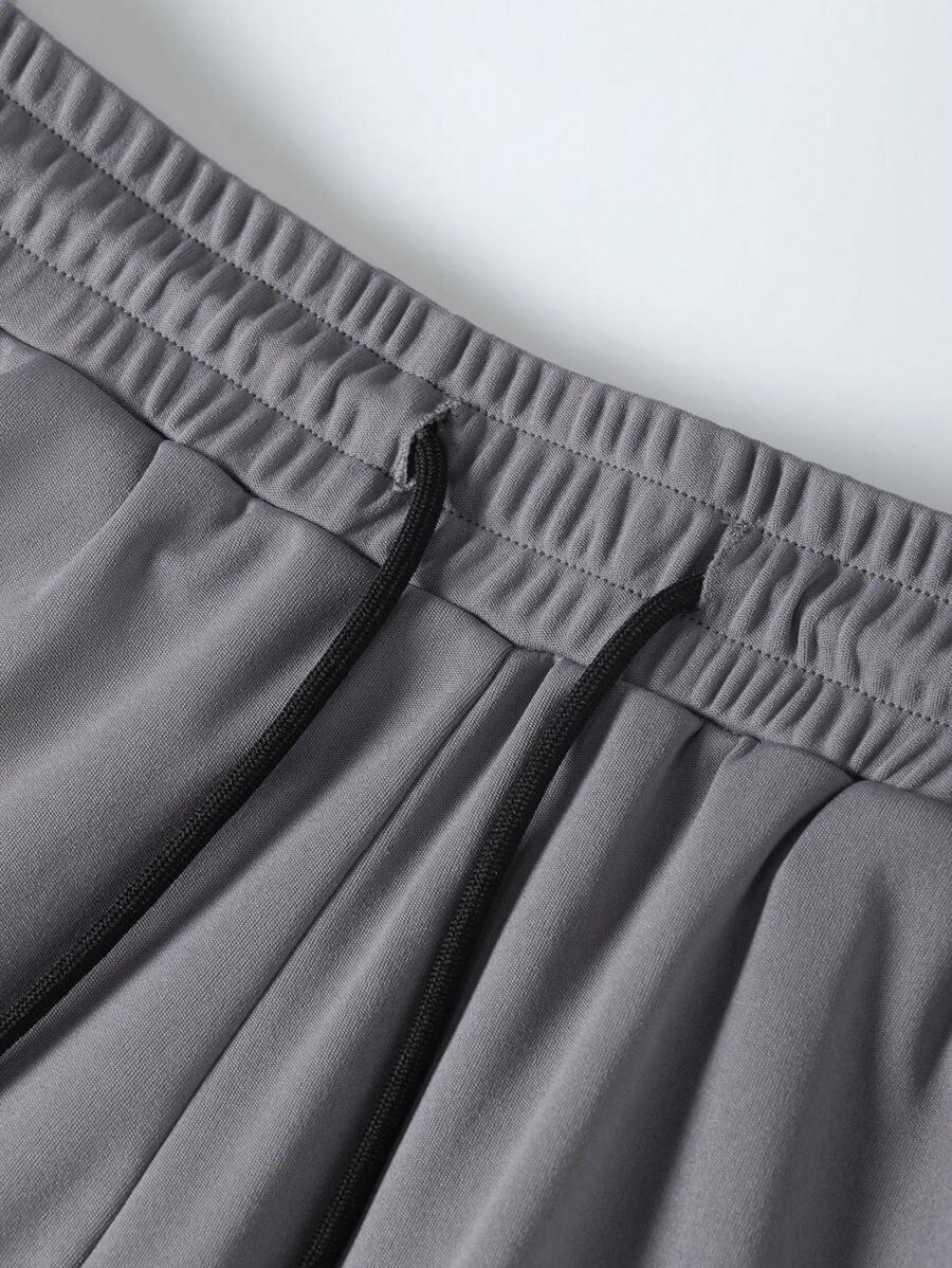 Muški ležerni set kratkih rukava i šorts, minimalistička moda