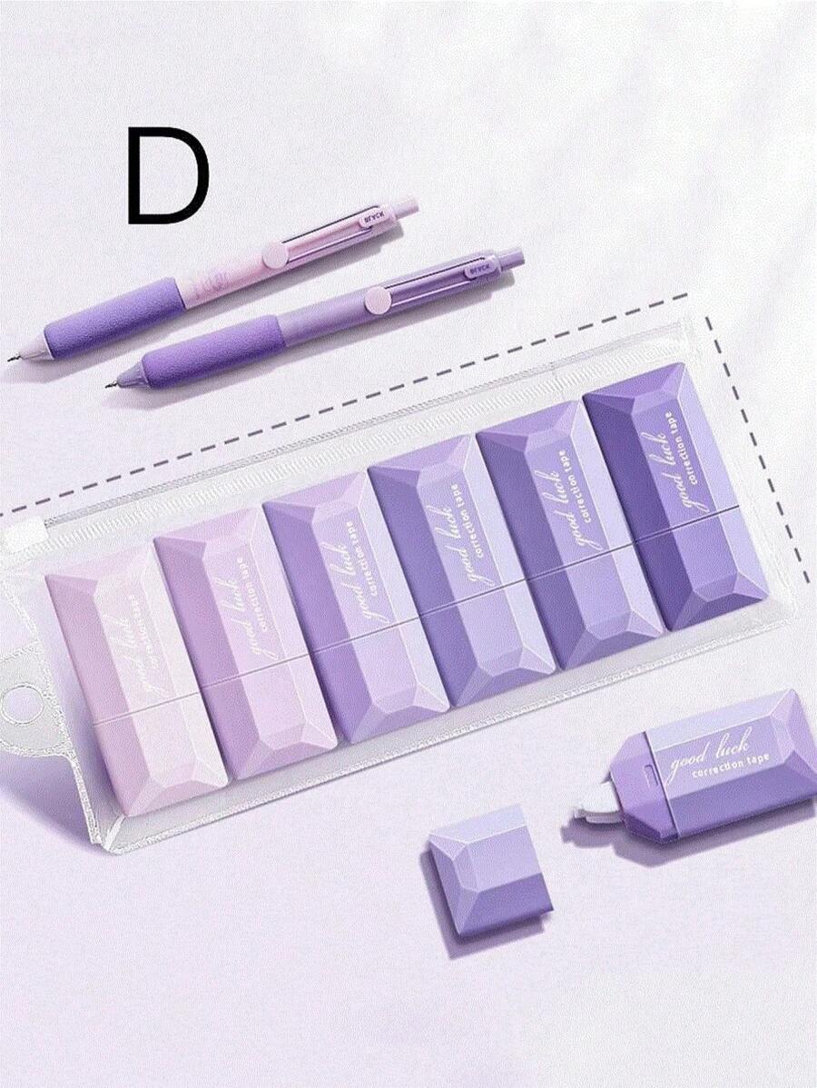 6 kom/set gradijentne kvadratne gumice