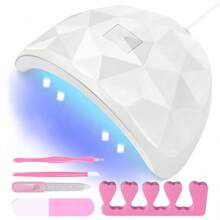 LED Portable Nail Dryer, Gel Nail Polish Curing Lamp, Professional Nail Art Tool, Home Salon Nail Dryer