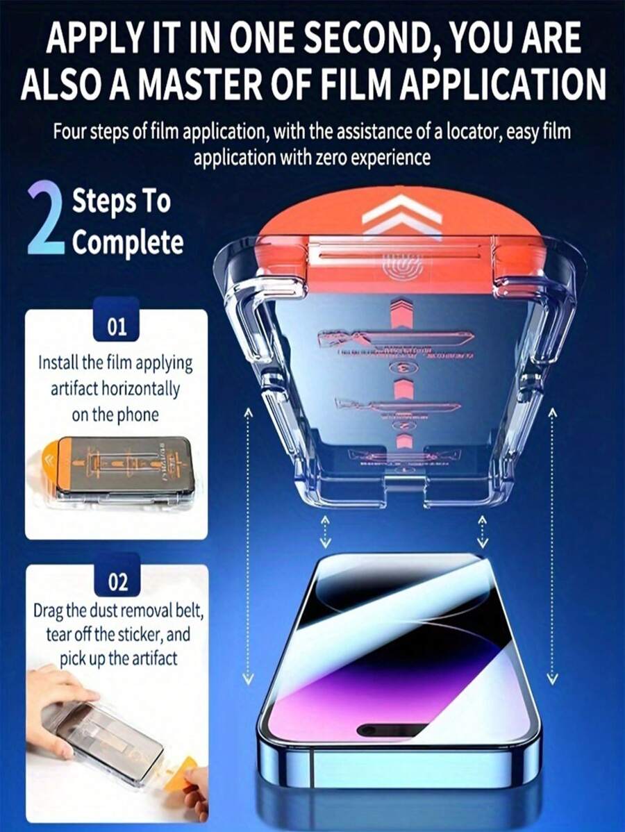 4 komada zaštitnog stakla za ekran sa potpunom privatnošću za iPhone 17/17 Air/16/15/14/13/12/11/16 Pro Max/15 Pro Max/Plus/Mini/X/XS/XR/XS Max, 9H kaljeno staklo