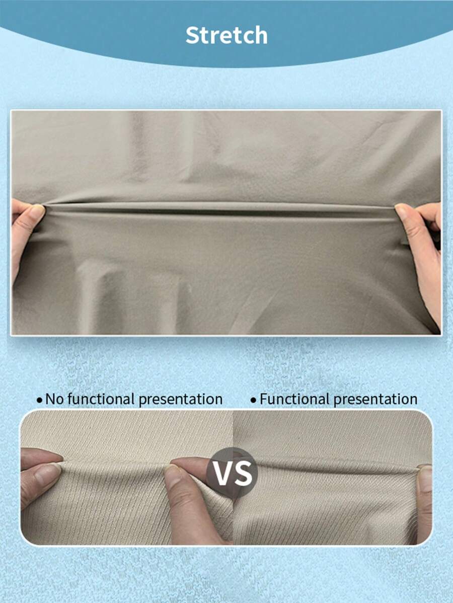 Trudničke ležerne udobne prozračne pantalone sa visokim strukom, jednobojne