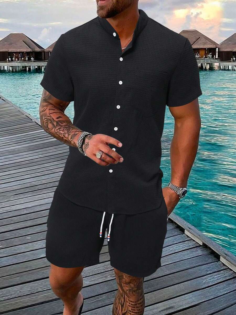 Muški ležerni set ,košulje kratkih rukava i šorts