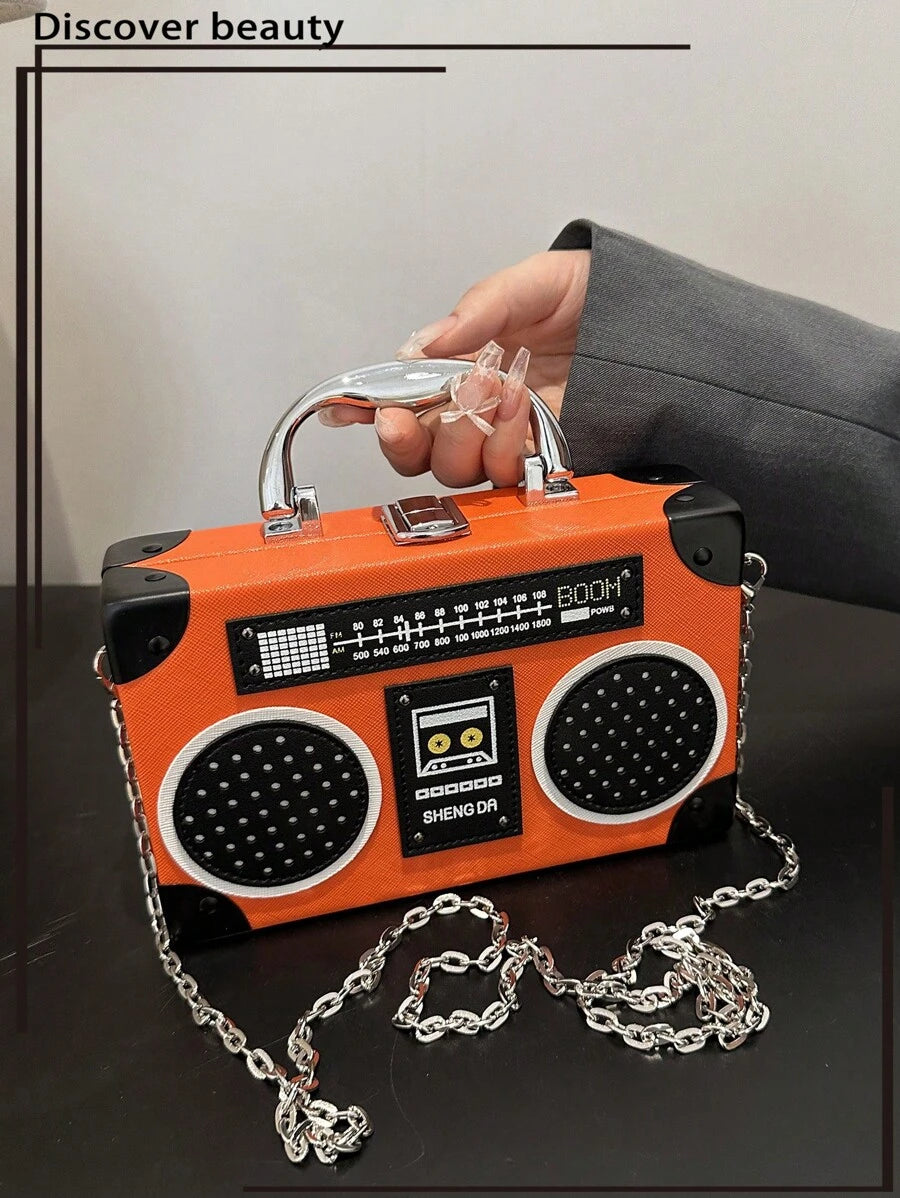 Torba u obliku radija moderan ženski modni dodatak